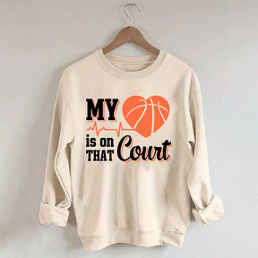 My Heart Is On That Count Sweatshirt
