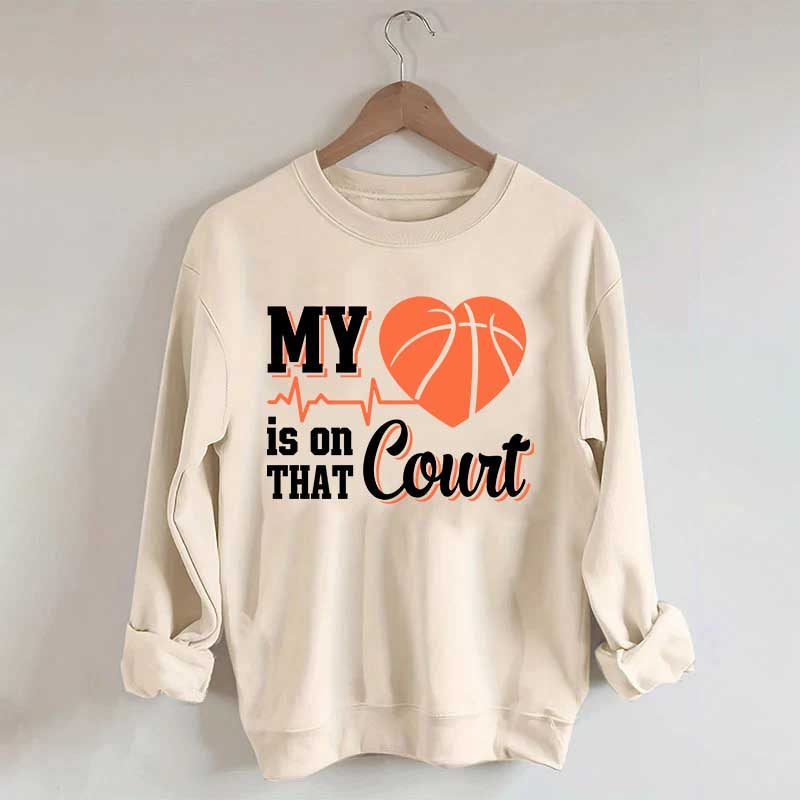 My Heart Is On That Count Sweatshirt