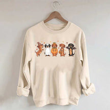 Cute Wiener Dog Halloween Dachshund Sweatshirt