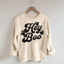 Retro Halloween Boo Sweatshirt