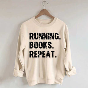 Running Books Repeat Sweatshirt