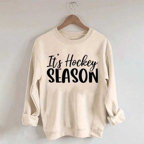 It's Hockey Season Minimalist Sweatshirt