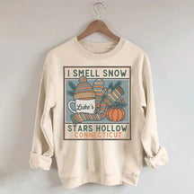 I Smell Snow Cozy Winter Season Sweatshirt