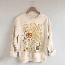 Tis' the Season Pumpkin Ghost Cute Sweatshirt