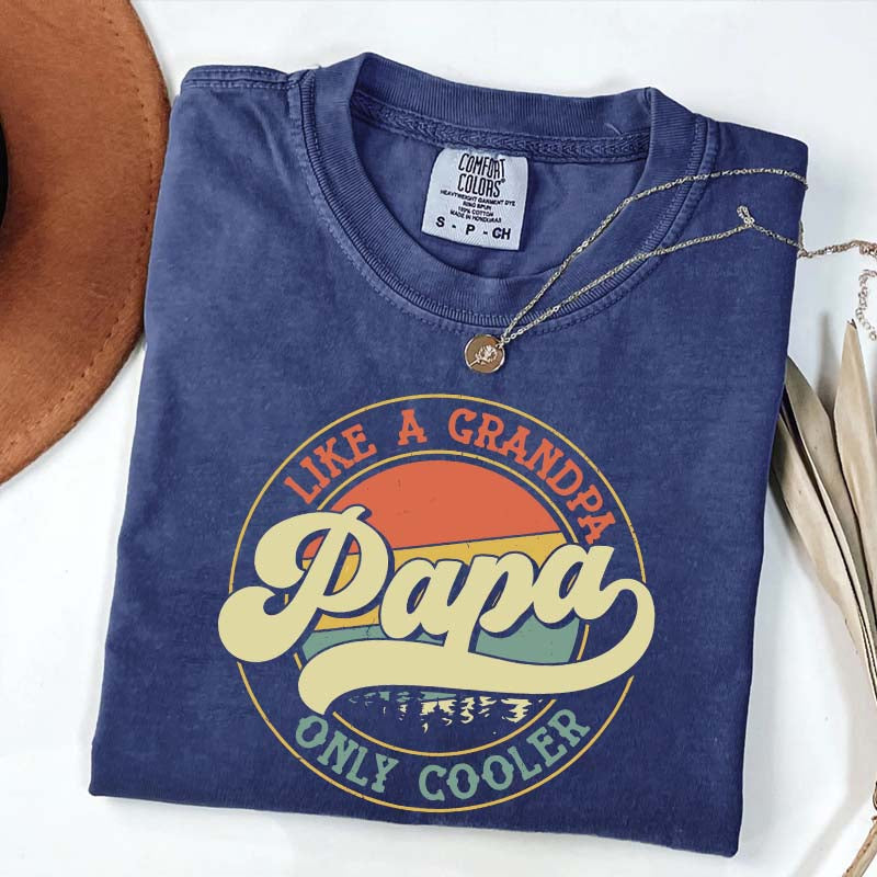 Retro Comfort Cool Papa T-Shirt