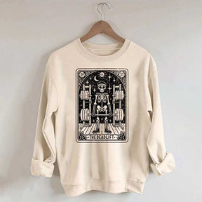 The Deadlift Tarot Card Sport Life Sweatshirt
