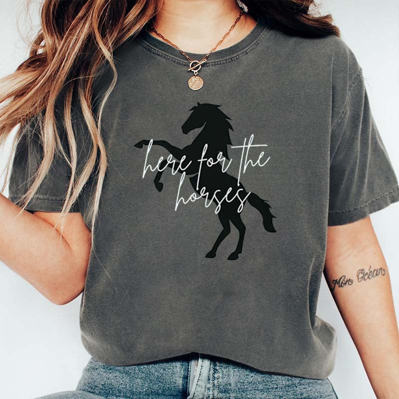Horse Riding Cowgirl T-Shirt