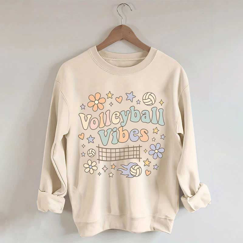 Retro Volleyball Sweatshirt