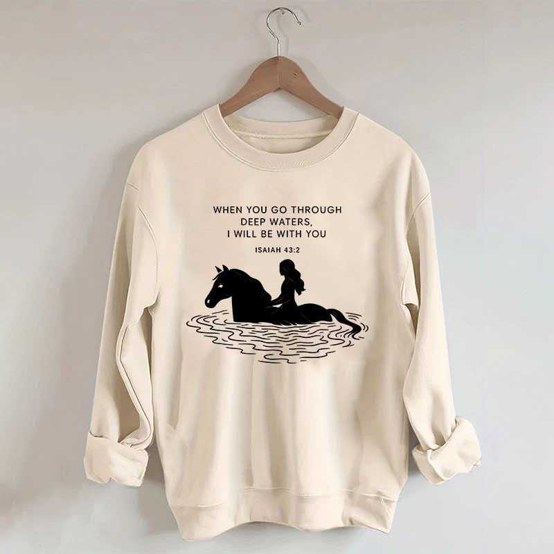 Christ Horse Religous Sweatshirt