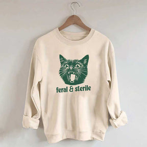 Feral and Sterile Cat Sweatshirt
