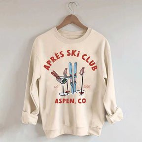 Custom Apres Ski Club Bachelorette Sweatshirt