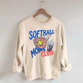 Softball Moms Club Sweatshirt