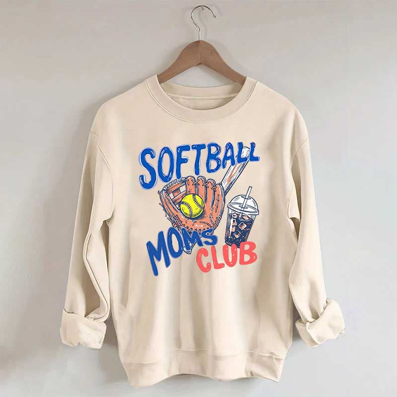 Softball Moms Club Sweatshirt