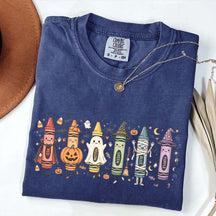 Happy Doodle Back To School Ghost T-Shirt