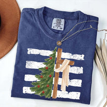Christmas Tree Cross Faith T-Shirt