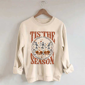 Tis The Season Skeletons Dancing Sweatshirt