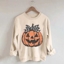 Preppy Jack o Lantern Sweatshirt