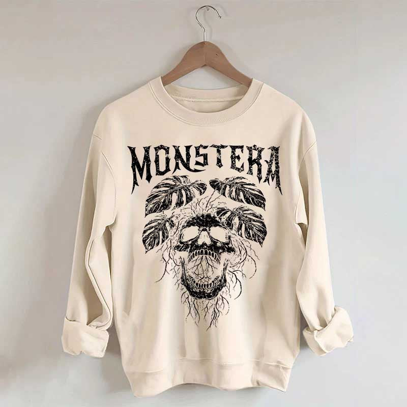 Monstera Funny Plant Lover Sweatshirt