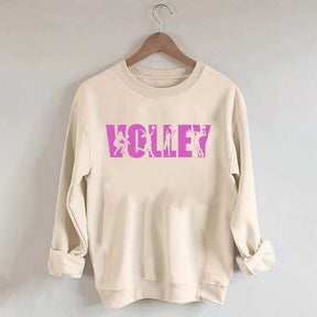 Beach Volley Frauen Volleyball Sport Sweatshirt