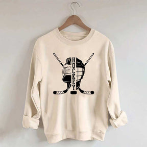 Ice Hockey Puck Sweatshirt