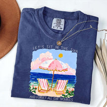 Sit In The Sun Coastal Summer T-Shirt