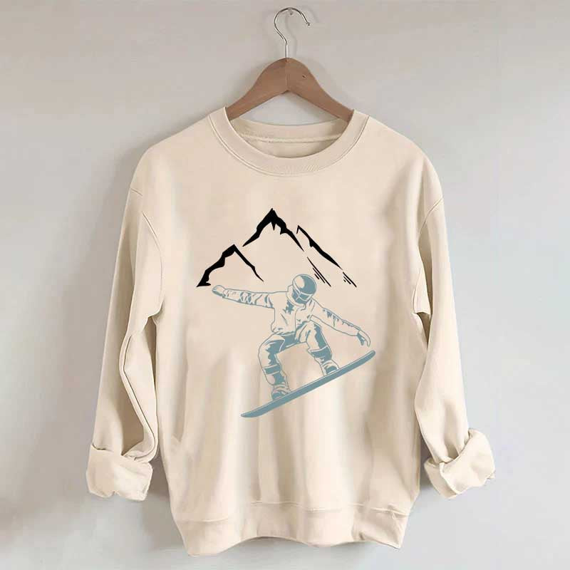Funny Snowboarder Gifts Sweatshirt