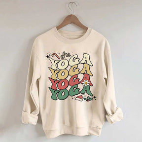 Yoga Christmas Instructor Sweatshirt