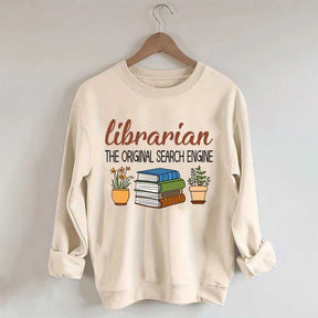 Librarian The Original Search Enging Sweatshirt