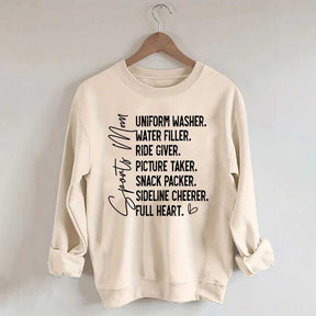 Funny Mama Game Day Sports Sweatshirt