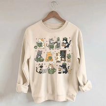 Coffee Cats Catpuccino Sweatshirt