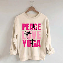 Yoga Is The Journey Back To Yourself Sweatshirt