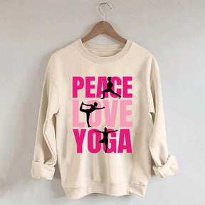 Yoga Is The Journey Back To Yourself Sweatshirt