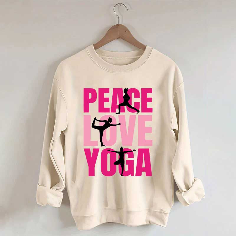 Yoga Is The Journey Back To Yourself Sweatshirt