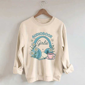 Audio Book Girlie Sweatshirt