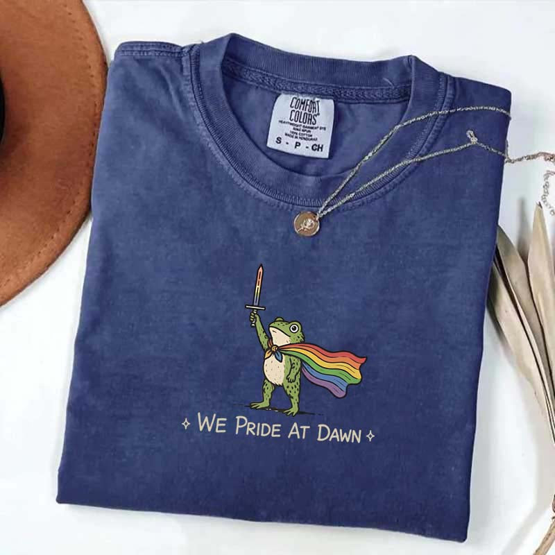 We Ride At Dawn Frog T-Shirt