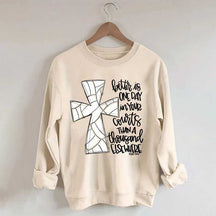 Volleyball Religous Sweatshirt