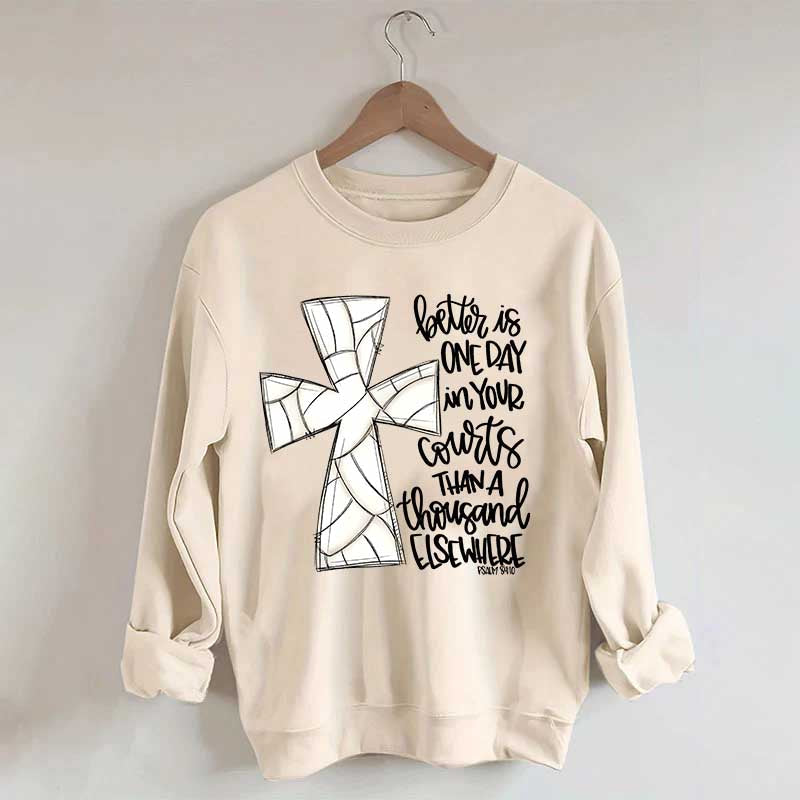Volleyball Religous Sweatshirt