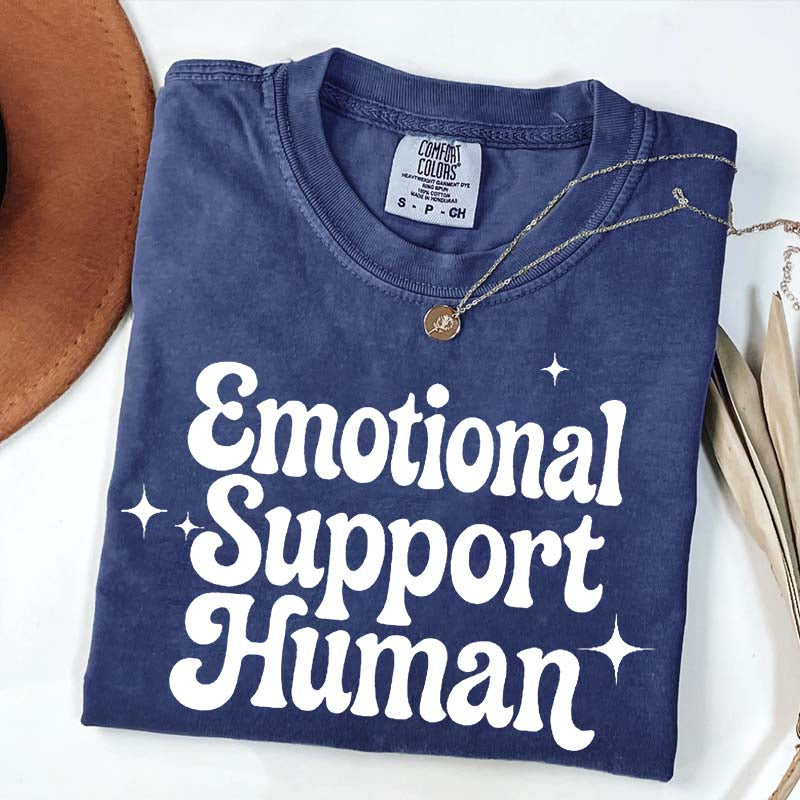 Emotional Support Human Minimalist T-Shirt
