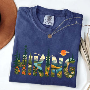 Comfort Colors Hiking Mountain T-Shirt