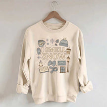 I Smell Snow Christmas Sweatshirt