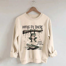 Sassy Frog Hang In There Sweatshirt