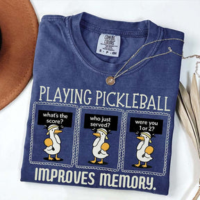 Pickleball Player Comfort Colors T-Shirt