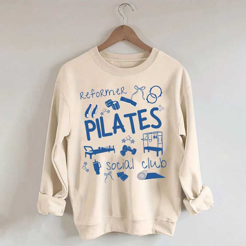 Cute Pilates Social Club Sweatshirt