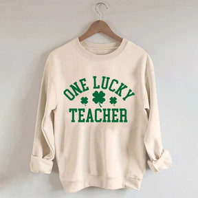 One Lucky Teacher Sweatshirt