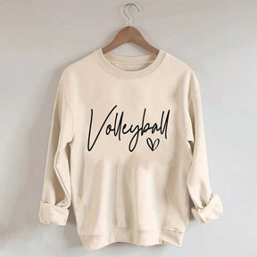 Volleyball Mom Back to School Sports Sweatshirt