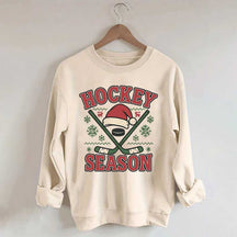 Christmas Hockey Sweatshirt