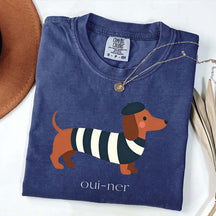 Oui-Ner Sausage Dog T-Shirt