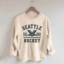 Retro Seattle Hockey Sweatshirt
