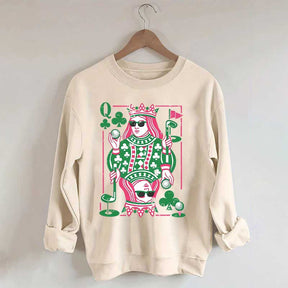 Queen of Clubs Golf Sweatshirt