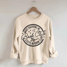 What Happens In Book Club Sweatshirt